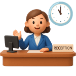 ¿Qué proceso haces al salir?